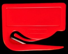 HIT Pack Of 10 Letter Openers: Red, 2.75” X 2.15”