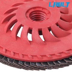LABLT 10 Pack 4-1/2″ × 7/8″ 80 Grit T29 Ceramic Flap Sanding Disc 13300 RPM
