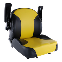 Yellow Zero Turn Mower Cub Cadet Seat
