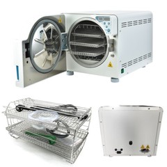Getidy 18L Dental LED Autoclave Vacuum Steam Sterilizer Disinfection+Dry Fuction