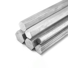 Solid Metal Hexagonal Bar Rod A2 304 Stainless Steel 4mm-26mm Metal Engineering