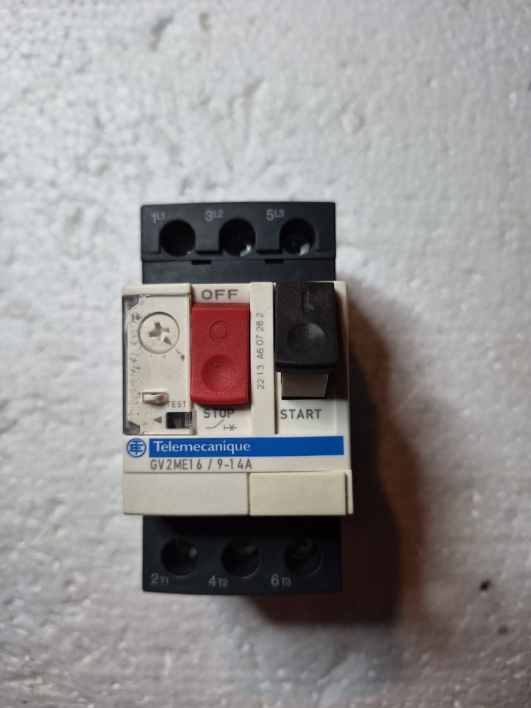 Telemecanique GV2ME16 Motor Starter Circuit Breaker 9-14A