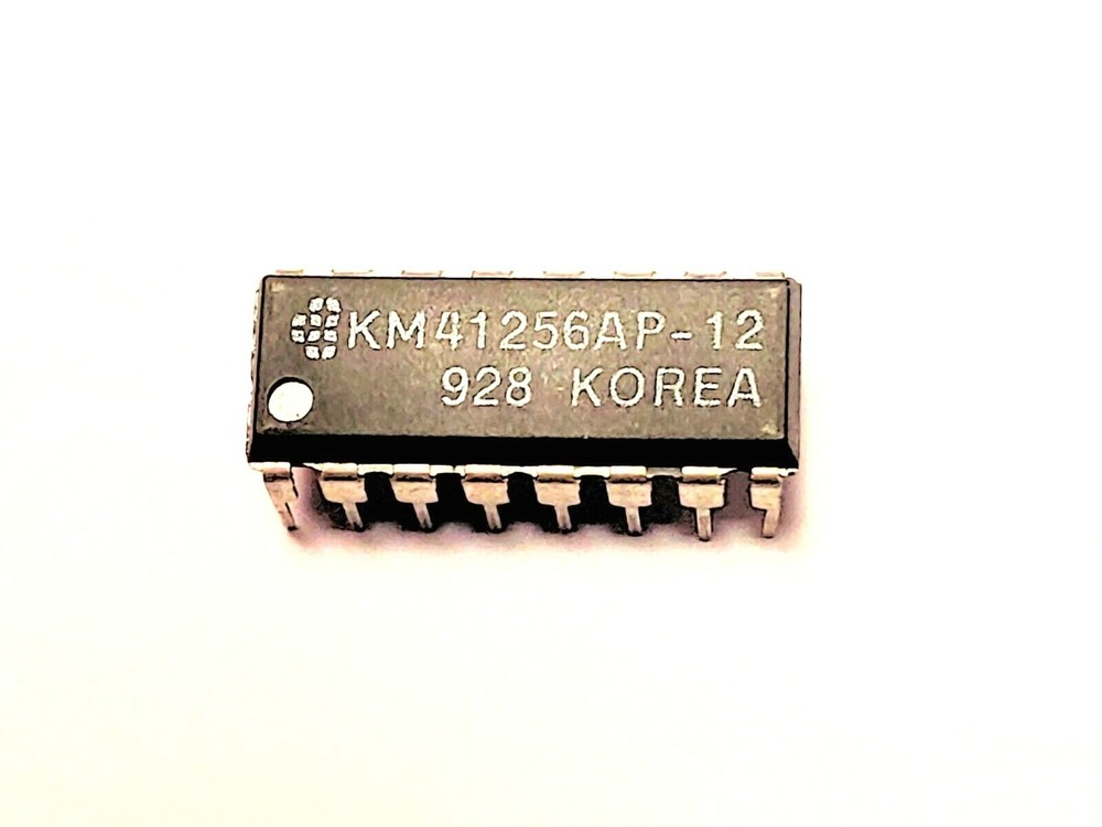 KM41256AP-12 “Original” SAMSUNG 256K DRAM 16P DIP IC 2 pcs