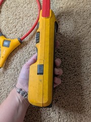 Fluke 381 Remote Display True RMS AC/DC Clamp Meter with iFlex 2500A Used WORKS