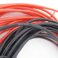 100 Meters 16AWG Flexible Soft Silicone Wire Tin Copper RC Electronic Cable R+B