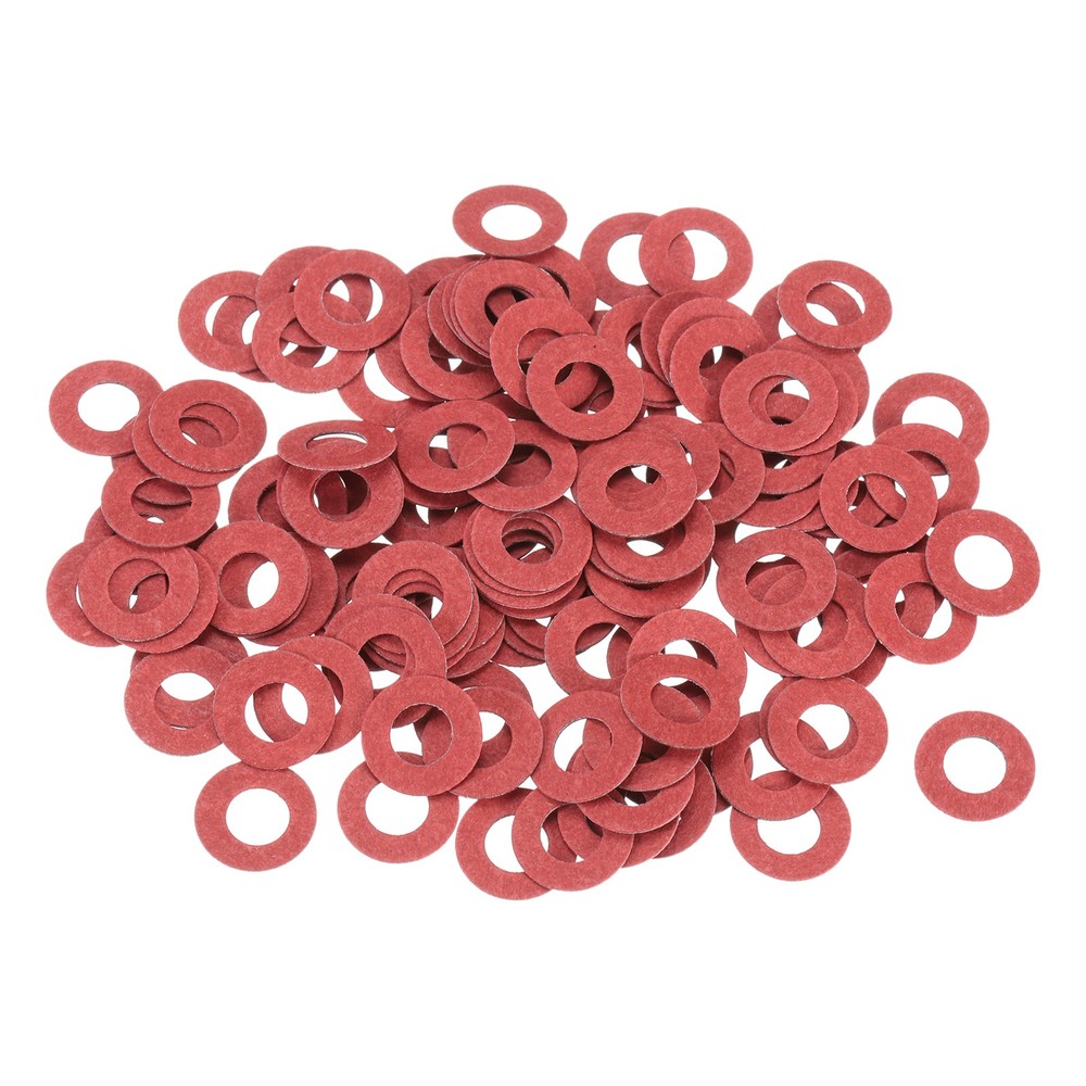 220Pcs M6 Fiber Flat Washers Plain Washer 6mm ID 12mm OD 0.5mm Thick