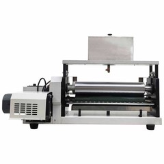 Paper Lather Glue Coating Machine Double-Sided Glue Applicator 15.3″ Soft Roller
