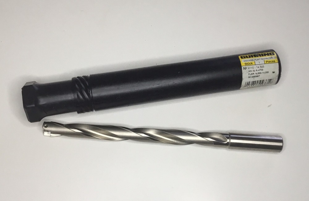 Guhring 4110 HT 800 Drill Body, 14.50mm – 14.99mm 10xD, Coolant through, 1 pc.