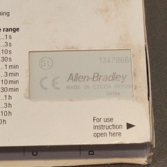 New Allen Bradley 24-48V .05S-60H Timing Relay 700-FSM3UU23