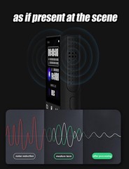 64GB Digital Voice Recorder with Playback Long Battery 2-inch Screen MP3 Audi…