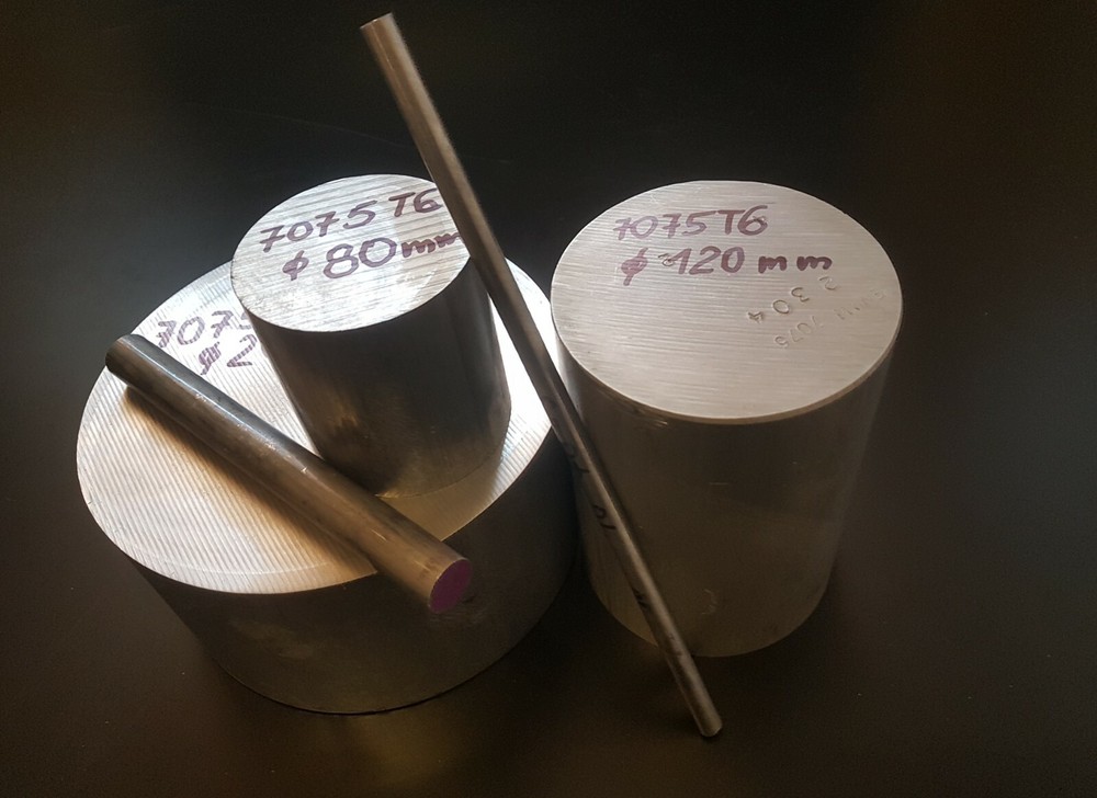 Aluminium round bar EN-AW 7075 T6 / T6511