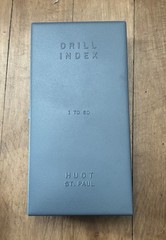 HUOT 1-60 METAL REAMER DRILL INDEX #160 (MADE IN THE USA)