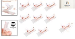 High Temp, Water-Resistant 8 Pcs Toll Tag Mounting Strips – Secure Adhesive Bond