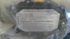 XG2-12-2BW GFCI Cord Set, Auto PowerUp, 1512-PW, 5-20 Duplex, 12/3, 120V/20A, 2′
