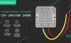 DC 12V to 24V 10A 240W Boost Converter Step Up DC Voltage Regulator Waterproof