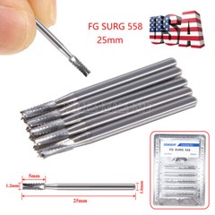 FG 558L SANDENT Carbide Burs FG558L Bur #558L Friction Grip USA