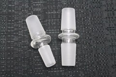 Scientific Lab Glass Borosilicate Adapter Fitting Male to Male 10mm 14mm 18mm