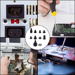 420pcs Computer Screws, Motherboard Standoffs and Screws Kit, Motherboard