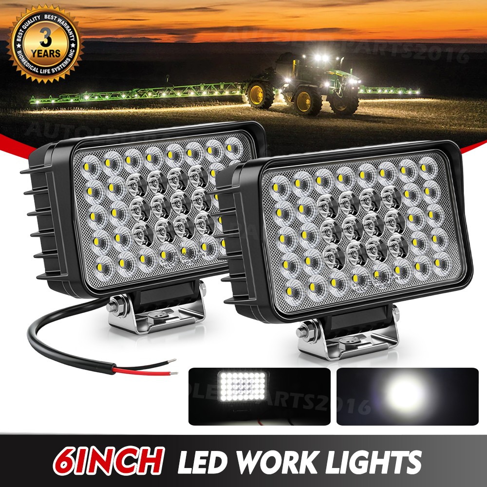 6″ LED Work Light Spot Flood Combo Fog Beam For John Deere Kubota Kubota Tractor