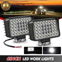 6″ LED Work Light Spot Flood Combo Fog Beam For John Deere Kubota Kubota Tractor