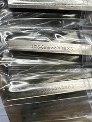 30pcs 3/8 x 3″ 10% cobalt HSS Square tool bits for $159.00 #HS-CO2B-38–new