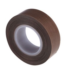 MISSYOUNG PTFE Coated Fabric Teflon Tape 0.5 inches x 33 feet x 5 mils, Brown