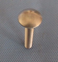 (100) 1/4-20×1-1/2 Carriage Bolts 304 Stainless Round Head Square Neck