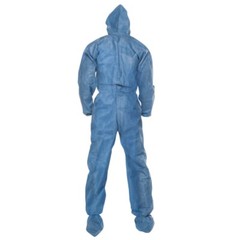 KleenGuard A60 Bloodborne Pathogen & Chemical Splash Protection Coveralls XLARGE
