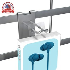 1000PCS 1-1/4″ X 1-5/8″ Slot Hole Self Adhesive Hanging Tabs Heavy Duty Clear Pl