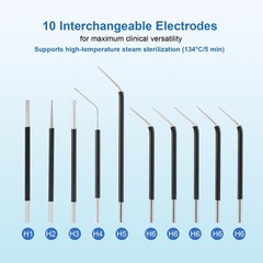 Electro Electrosurgery Unit Machine High Frequency Electric 9pcs Knife Dental