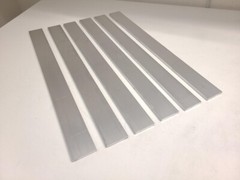 6061 Aluminum Flat Bar, 1/4″ x 1-1/2″ x 17″ long, Solid Stock, Plate, 6 pack