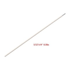 E4043 5/32″ x 14″ 0.5 Lb Aluminum Welding Rod TIG Filler Rod 11 Rods