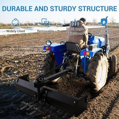 42″ Tow Behind Box Scraper Lawn Tractor Attachments For ATV UTV Tractor Mowe US