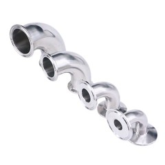 0.5″ 1.5″ 2″ Tri Clamp 90 Degree Elbow 304 Stainless Steel Sanitary Fitting