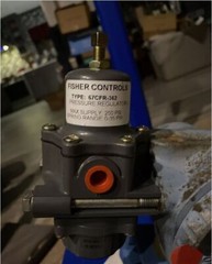 ROSEMOUNT 3311 CURRENT TO PRESSURE TRANSDUCER AND MANUAL 3311DS1J1B1F1I5