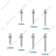 Dental Mini Screw Micro Implants Achor Screws Orthodontic Titanium Alloy