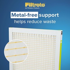 Filtrete 13.5X13.5X1 Ac Furnace Air Filter Merv 8 Mpr 700 Tough On Pollen Easy