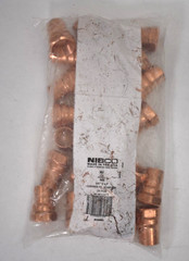 Nibco 9024950 Solder Pressure Copper Adapter Fittings 3/4″ 24 Pack 603