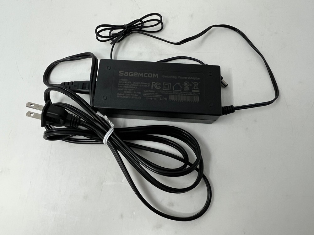 Sagemcom MSA-Z5000IS12.0-60A-P Switching Power Adapter 12V 1.5A for optimum box