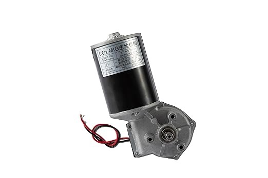 24V DC High Speed Wire Feed Drive Motor fits Mig Welder (Motor on The Left)