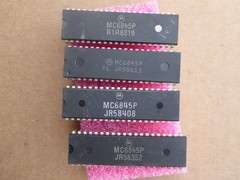 Motorola MC6845P VIDEO CRT CONTROLLER IC, 50 Pc LOT, DIP 40 PIN – Pulls in Tubes