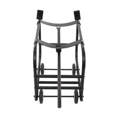 TFCFL 55 Gallon Drum Cradle, Movable Drum Cradle Drum Stand 600-pound Capacity,