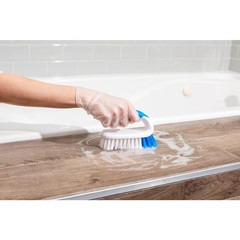 Clear Disposable Vinyl Cleaning Gloves (200 Ct One Size Fits Most)