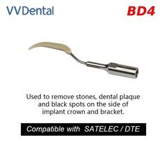 Ultrasonic Dental Scaler Implant Tips Cleaning Orthodontic Fit for SATELEC / DTE
