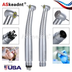 1-10* Dental LED E-generator Shadowless Ring High Speed Handpiece 2/4H 4-Spray