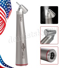 abdent 45° Angle Head Contra Angle LED Optic 1:4.2 Handpiece Inner Water Spray