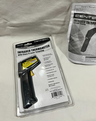 Cen-Tech Infrared Thermometer with Class II Laser Targeting – Item #61894