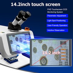 160 Joules 200W Jewelry Spot Welder Laser Welding Machine for Gold Silver Metal