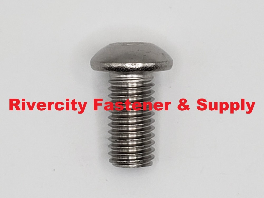 (10) M10-1.5X20 Button Head Cap Screws / Bolt Stainless M10x20mm / 10mm x 20mm