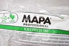 Lot of 2 MAPA Professional Krytech 580 Cut Resistant Gloves Size 8 Safety Work
